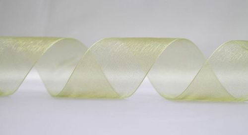  1048 Лента органза 50мм (намотка 50 ярдов = 45 метров)  ТриКатушки