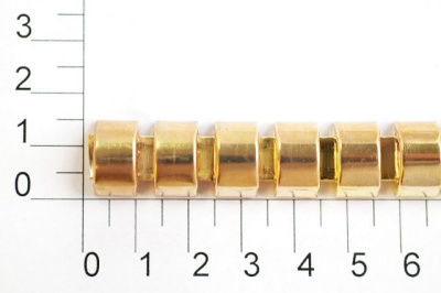  UX 0003СI цепь металл цв. gold (упаковка 10 метров)  ТриКатушки