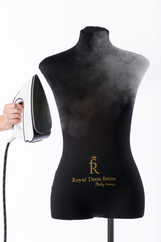  Портновский манекен Christina, Женский, р.44, цв. Черный, без подставки  ТриКатушки