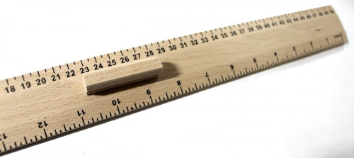  Деревянная измерительная линейка (100см) - метр  ТриКатушки