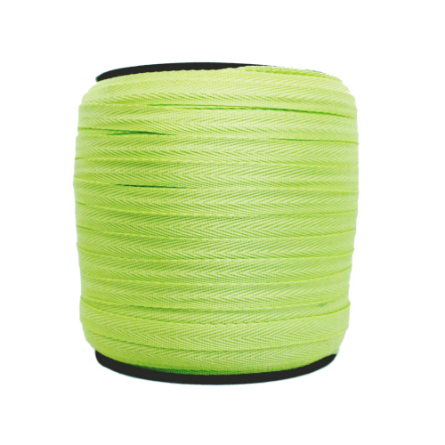  Лента киперная 10 мм. 100% п/э цв. 1200/250 м Лайм  ТриКатушки