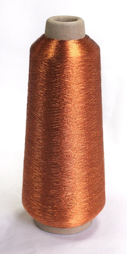  2008 Нить вышивальная метализированная 150D/1 (намотка 5000 ярдов)  ТриКатушки