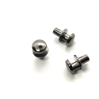  Крючок обувной литьё арт.51254 (уп.20шт.) цв.Черный никель "Proknopka"  ТриКатушки