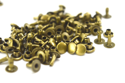  НЕРЖ. Хольнитены 6*6 антик (упак.50 шт.) "Proknopka"  ТриКатушки