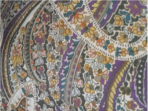  Ткань 2012 Блузочная ТиСи стрейч принт №72  ТриКатушки