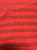 Футер 3х нит., начес, полоска красный
