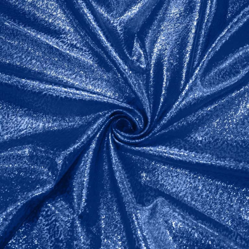  Ткань Парча МТ 340 синий  ТриКатушки