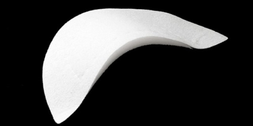  Подплечики сшивные арт.С-1310/80 белый (упаковка 100 пар)  ТриКатушки