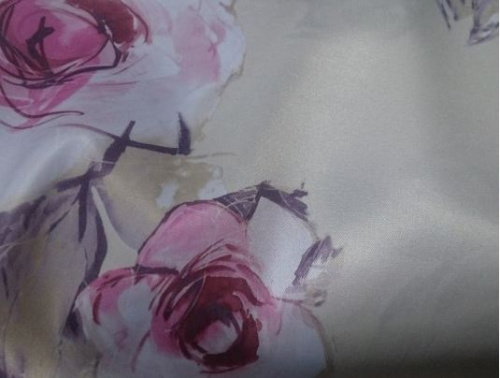  Атлас стрейч принт 2018, цв.118  ТриКатушки