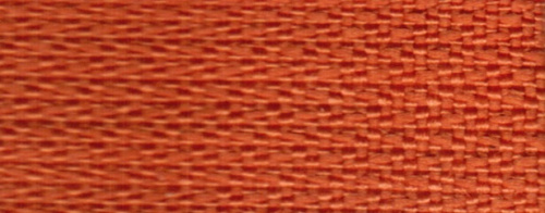  Молния спиральная(Витая) Т4 18 см №286 кирпич.., ( уп.100 шт.)  ТриКатушки