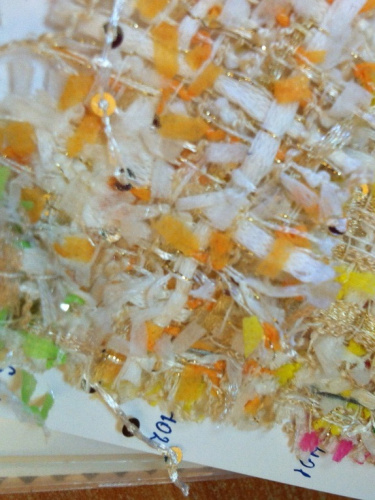  Ткань Костюмная 1070 под CHANEL ленточки цв. 402  ТриКатушки