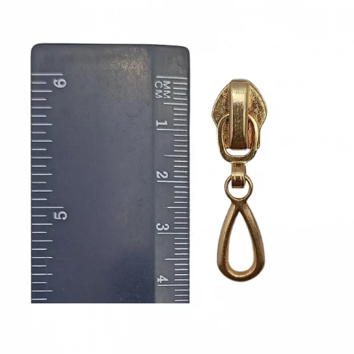  Бегунок для витой Т7, декор., золото (уп.1000 шт.)  ТриКатушки