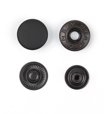  Кнопка 15мм Альфа SOFT TOUCH сталь цв. Оксид , (уп 720шт)NS  ТриКатушки