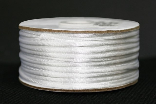  белый Шнур МН 2мм "круглый" (упаковка 50 метров)  ТриКатушки