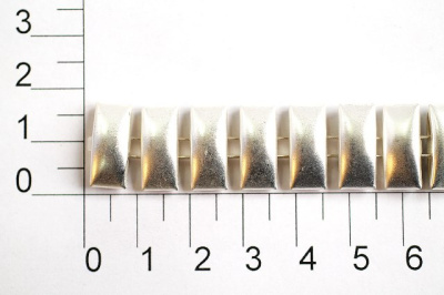 UX 0004СI цепь металл цв. dull nickel (упаковка 10 метров)  ТриКатушки