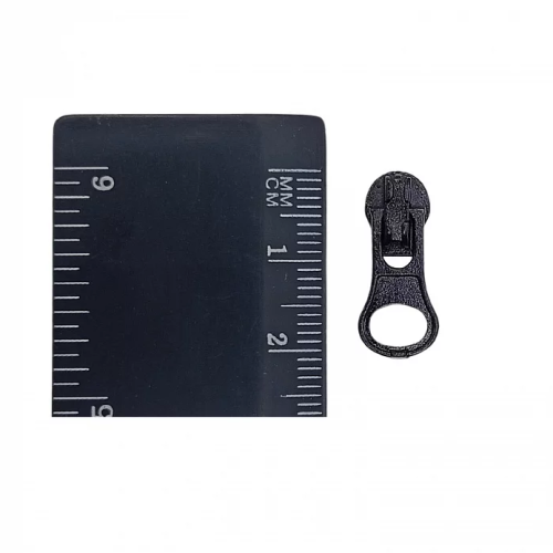  Бегунок для витой Т3, автомат., ГРУША № 322 цв. черный (уп.100 шт.)  ТриКатушки