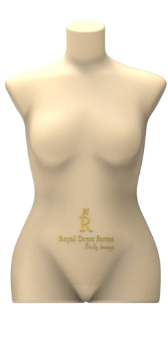  Портновский манекен Christina, Женский, р.46, цв. Бежевый, без подставки  ТриКатушки