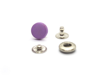  Пластиковая крышка (1 часть кнопки) 12,5мм цв. фиолетовый 414 (уп 720шт)  ТриКатушки