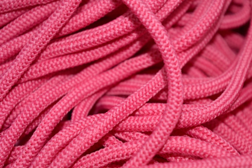  Шнур полиэфир, 1с-36, 4.5мм, цв.91 т.розовый(уп.200м)  ТриКатушки