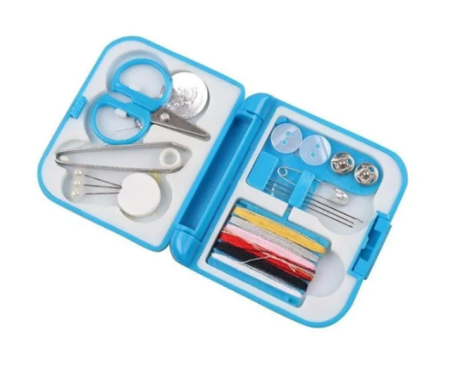  Набор для шитья в футляре, mini рамер XS, 15 предметов  ТриКатушки