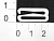 2009В белый Крючок металл крашенный ширина=20мм (упаковка 1000 штук)