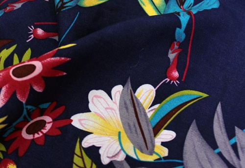  Ткань Вискоза принт арт.2019 цв.112  ТриКатушки