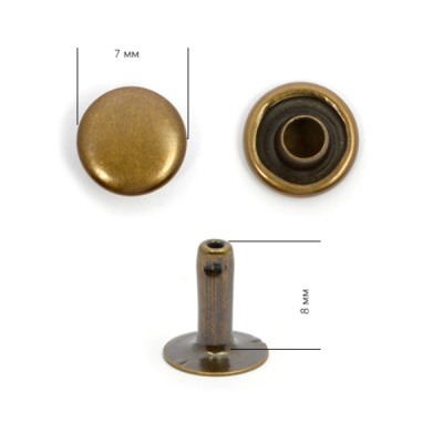  Хольнитены 7*7 Антик (уп.2000шт.) DNK  ТриКатушки