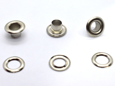  Люверсы №3 5мм сталь никель (уп 100 шт) "Proknopka"  ТриКатушки