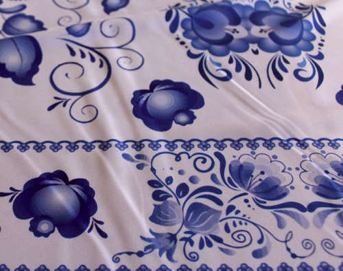  Габардин принт арт 1010 цв 42э , Плотность 270г/м.пог, ширина 150 см, состав 100% ПЭ  ТриКатушки