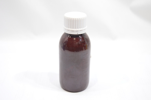  Краска для уреза (торца) кожи 120мл цв.Темно-коричневая  ТриКатушки