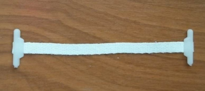 Лента для утяжки 2-х стронняя Б-Б ш.8 мм  L. 3-20 см (уп.1000 шт)