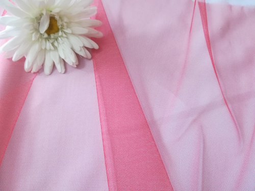  Ткань 5001 Фатин (сетка) стрейч цв. 101  ТриКатушки