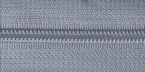  Молния Рулонная "Спираль" Т5 № 316 с-серый (уп.200м.)  ТриКатушки