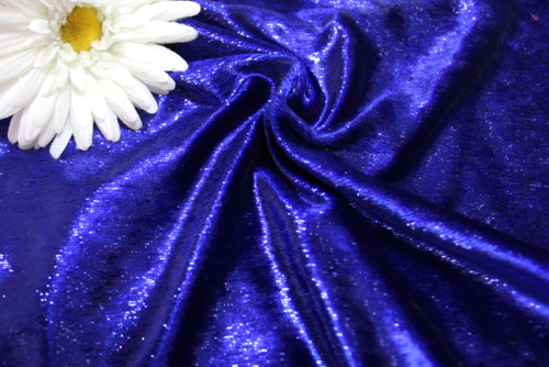  Ткань 3022 Бархат жидкий металл цв. 709  ТриКатушки