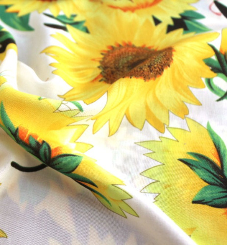  Ткань Вискоза принт арт. 2045 цв. 58  ТриКатушки