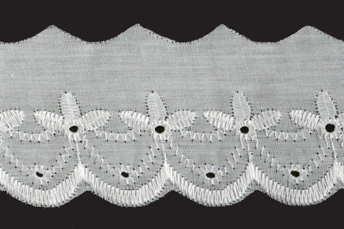  2015 цв.белый Шитье 2" 50мм (упаковка 15 ярдов = 13,7 метра)  ТриКатушки