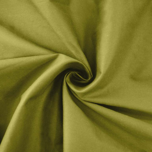  Ткань Поплин МТ 5098 (97 Хл, 3 Эл, 195 гр/мп, ш. 1,45м) цв. 121 зелёный  ТриКатушки