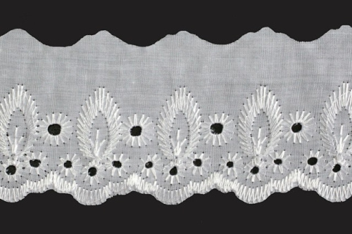  2201 цв.белый Шитье 2" 50мм (упаковка 15 ярдов = 13,7 метра)  ТриКатушки