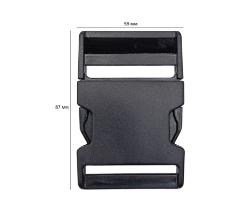  Пряжка-трезубец (фастекс) 50 мм (уп.1020 шт)  ТриКатушки