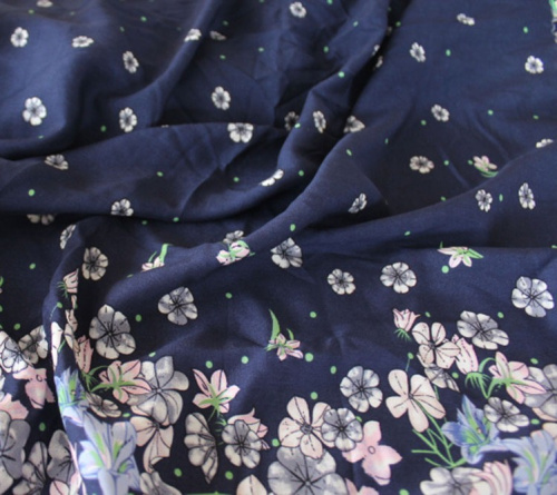  Ткань Вискоза принт арт. 2046 цв. 64  ТриКатушки