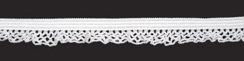  5466 белый резинка бельевая 10мм (намотка 144 ярда = 131,7 метра)  ТриКатушки