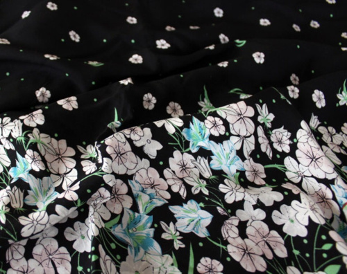  Ткань Вискоза принт арт. 2046 цв. 63  ТриКатушки