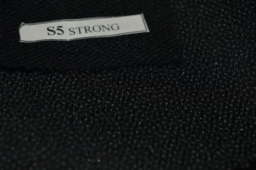  Дублерин для верхней одежды S-5 шир.150; пл. 70г/м2 цв.черный  ТриКатушки