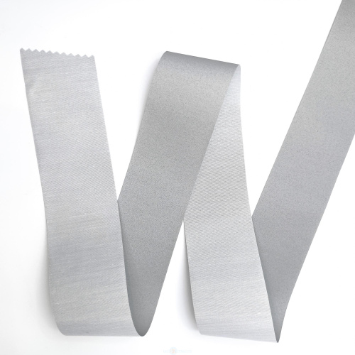  Лента светоотражающая 50 мм, 1301 х/б 70% ,ПЭ 30%, (15 срl) 100 м  ТриКатушки