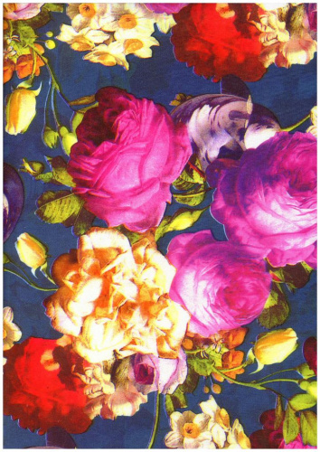  Ткань 4020 Неопрен принт цв. 13  ТриКатушки