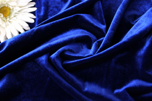  Ткань 3005 Бархат стрейч, ш.150см., №711  ТриКатушки