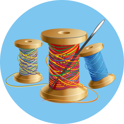  000 Крючок брючный (упаковка 288 штук)  ТриКатушки