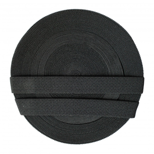  Резинка 55765 EkoflexТканая 30мм Support (25м) арт.50 (черный)  ТриКатушки
