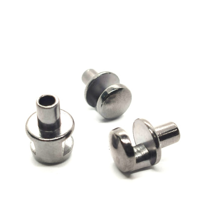  Крючок обувной литьё арт.51254 (уп.20шт.) цв.Черный никель "Proknopka"  ТриКатушки