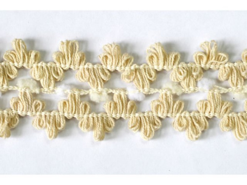  608- 2KJ тесьма декоративная ширина 45мм (упаковка 20 ярдов = 18,3 метра)  ТриКатушки